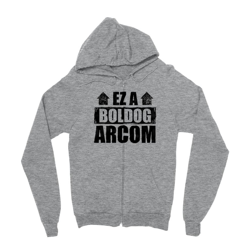 Ez a boldog arcom Zipzáros Pulóver