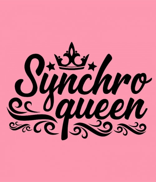 Synchro Queen Szinkronúszás Pólók, Pulóverek, Bögrék - Szinkronúszás