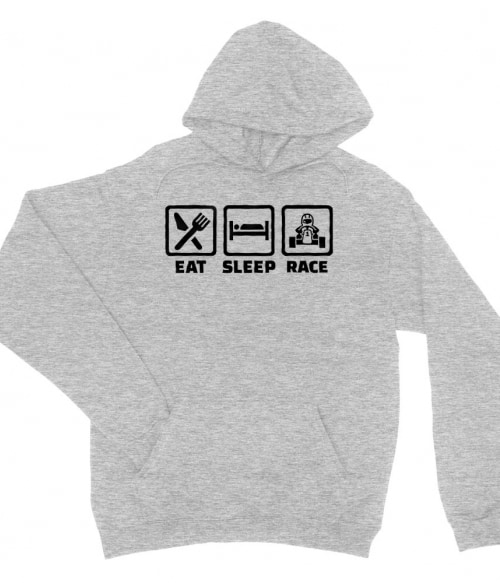 Eat Sleep Race Gokart Pulóver - Hobbi-Érdeklődés