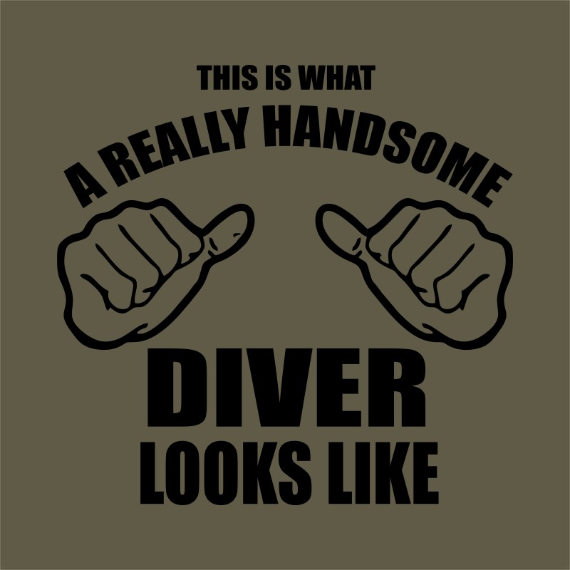 Really handsome diver