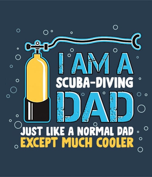 Scuba Diving Dad Extrémsport Extrémsport Extrémsport Pólók, Pulóverek, Bögrék - Sport