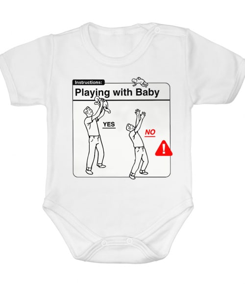 Baby Instructions – Játékok Póló - Ha Baby rajongó ezeket a pólókat tuti imádni fogod!