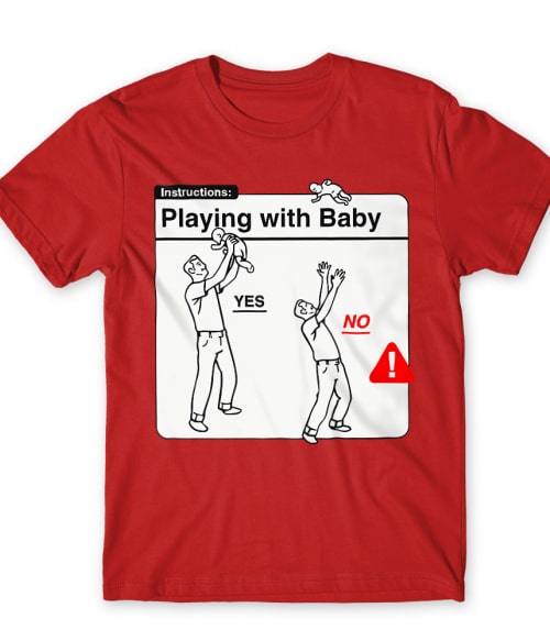 Baby Instructions – Játékok Póló - Ha Baby rajongó ezeket a pólókat tuti imádni fogod!