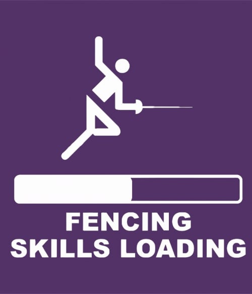 Fencing skills Vívás Pólók, Pulóverek, Bögrék - Vívás