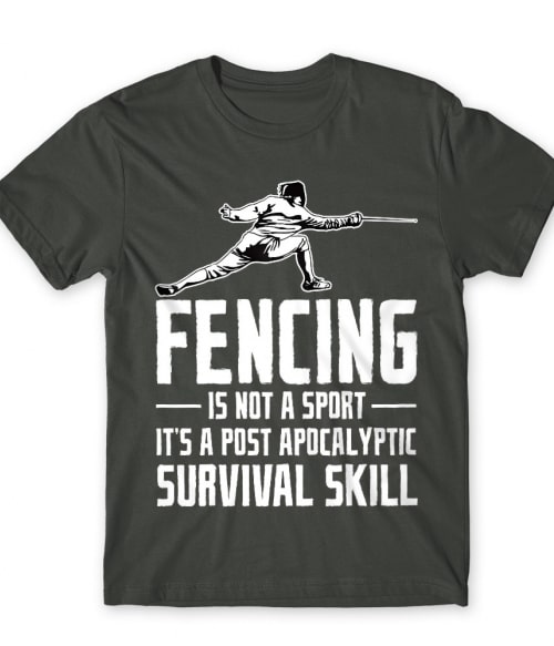 Fencing - survival skill Vívás Póló - Vívás