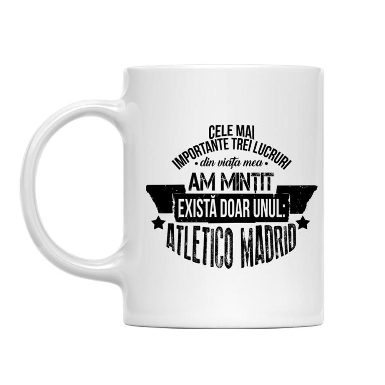 Cele mai importante trei lucruri - Atlético de Madrid - Cană