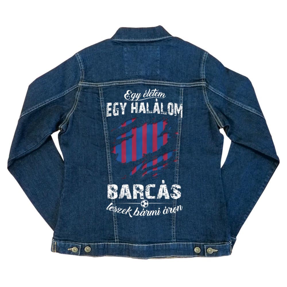 Egy életem egy halálom - FC Barcelona Női Farmerkabát