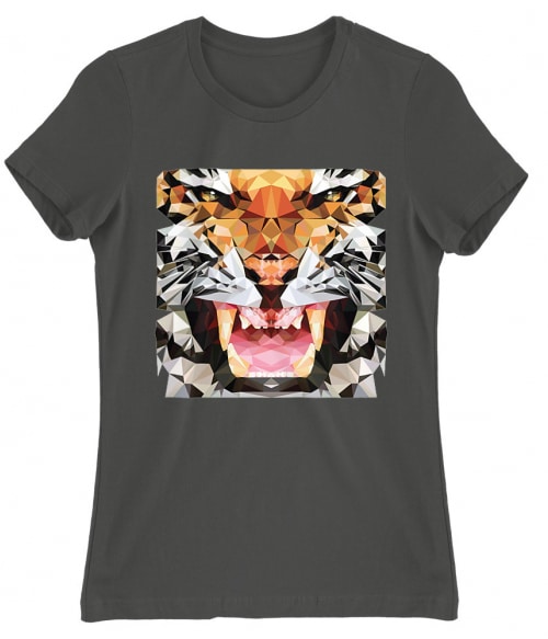 Polygon Tigris – Rawr Állatos Női Póló - Állatos