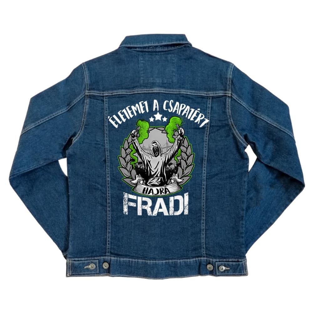 Életemet a csapatért - Fradi Unisex Farmerkabát