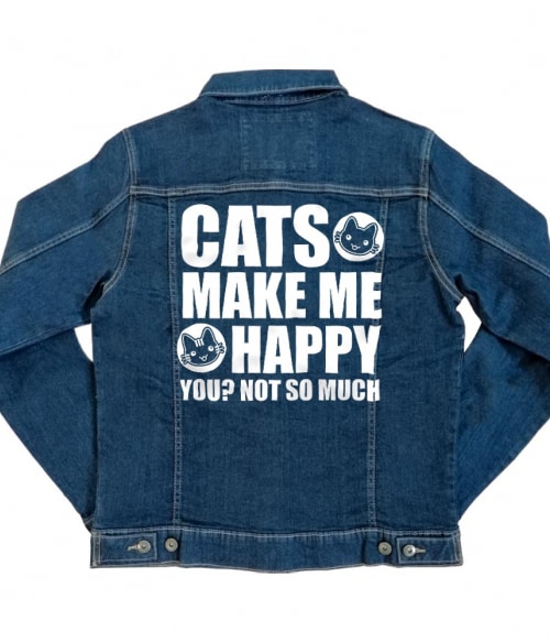 A cicák boldoggá tesznek Póló - Ha Cat rajongó ezeket a pólókat tuti imádni fogod!