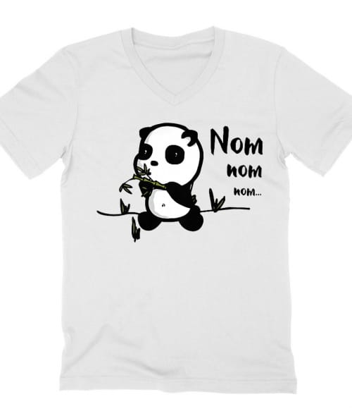 Nom-nom Panda Póló - Ha Animal rajongó ezeket a pólókat tuti imádni fogod!