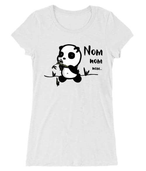 Nom-nom Panda Póló - Ha Animal rajongó ezeket a pólókat tuti imádni fogod!
