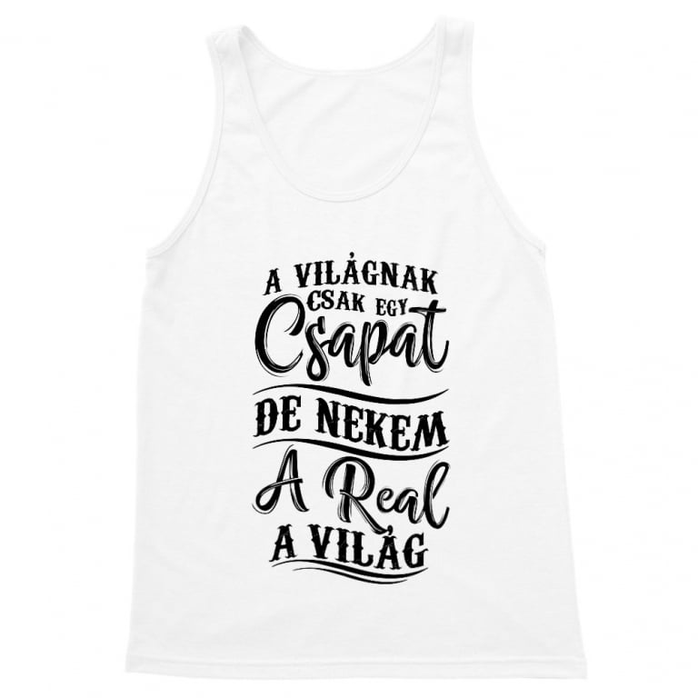A világnak csak egy csapat - Real Madrid - Férfi Trikó