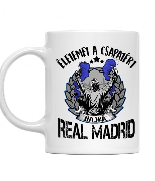 Életemet a csapatért - Real Madrid Real Madrid Bögre - Sport