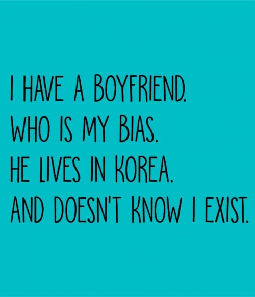 Korean boyfriend K-Pop Pólók, Pulóverek, Bögrék - Zene