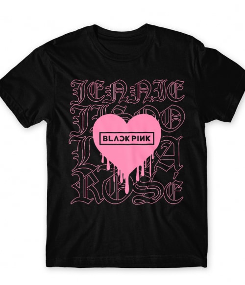 Blackpink heart Blackpink Póló - K-Pop