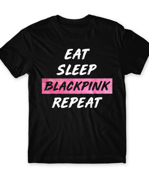 Eat Sleep Blackpink Blackpink Férfi Póló - K-Pop