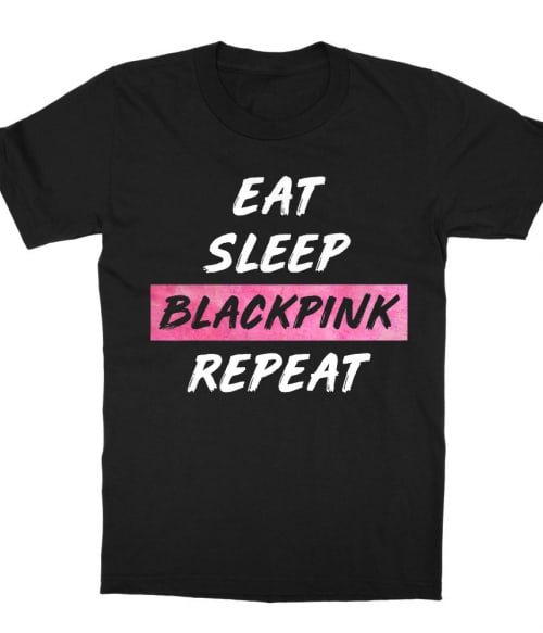 Eat Sleep Blackpink Blackpink Gyerek Póló - K-Pop