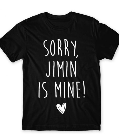 Sorry Jimin is mine BTS Férfi Póló - K-Pop