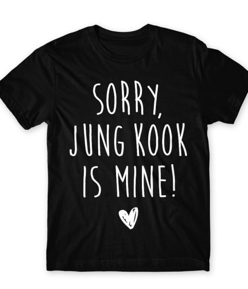 Sorry Jungkook is mine K-Pop Férfi Póló - K-Pop