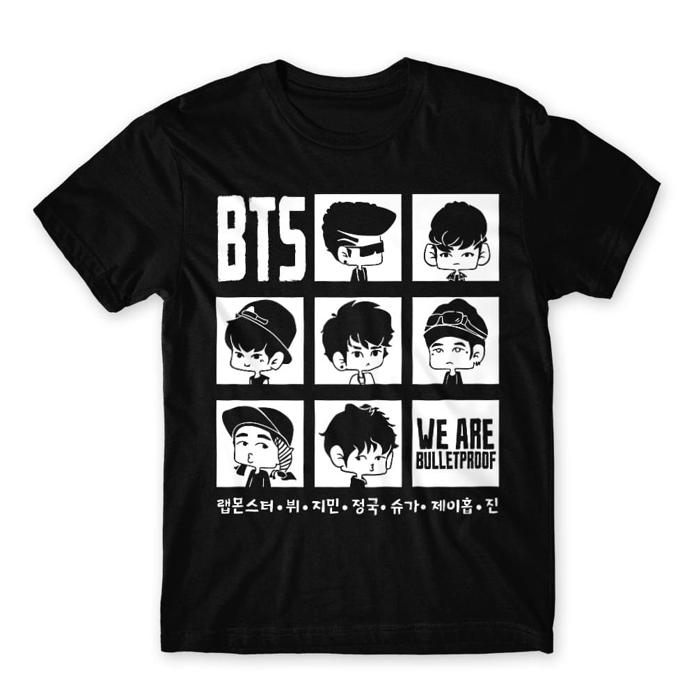 BTS band Férfi Póló