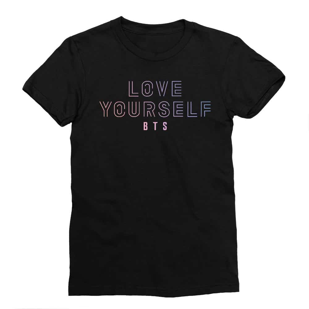 BTS - Love yourself Férfi Testhezálló Póló
