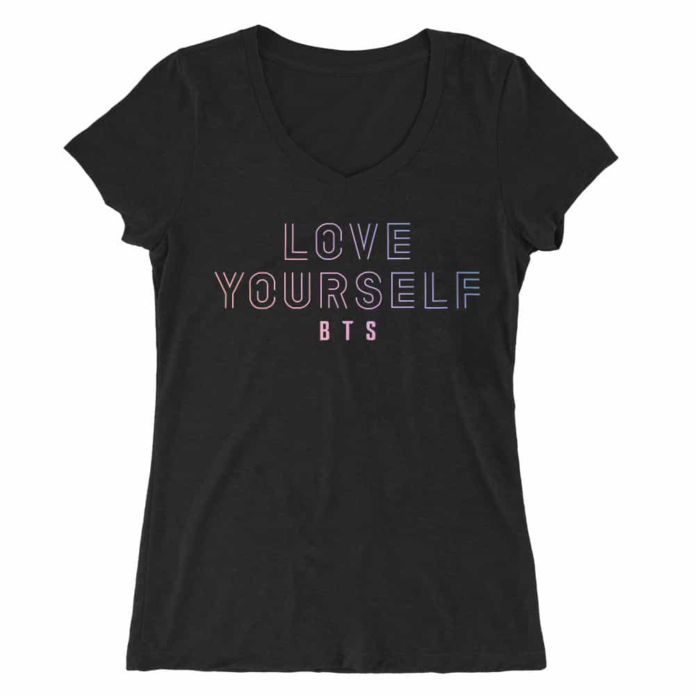 BTS - Love yourself Női V-nyakú Póló