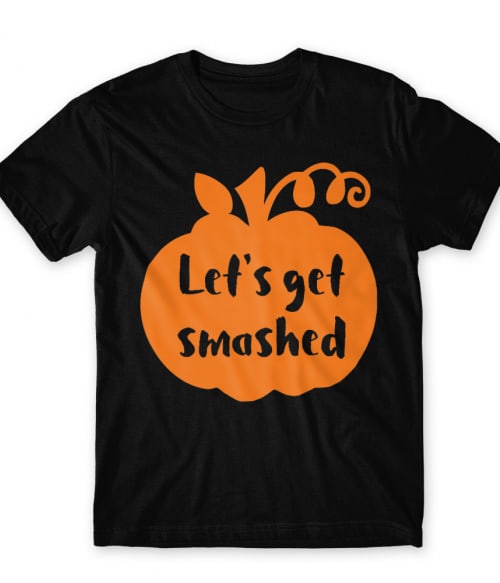 Pumpkin Let's Get Smashed Halloween Póló - Ünnepekre