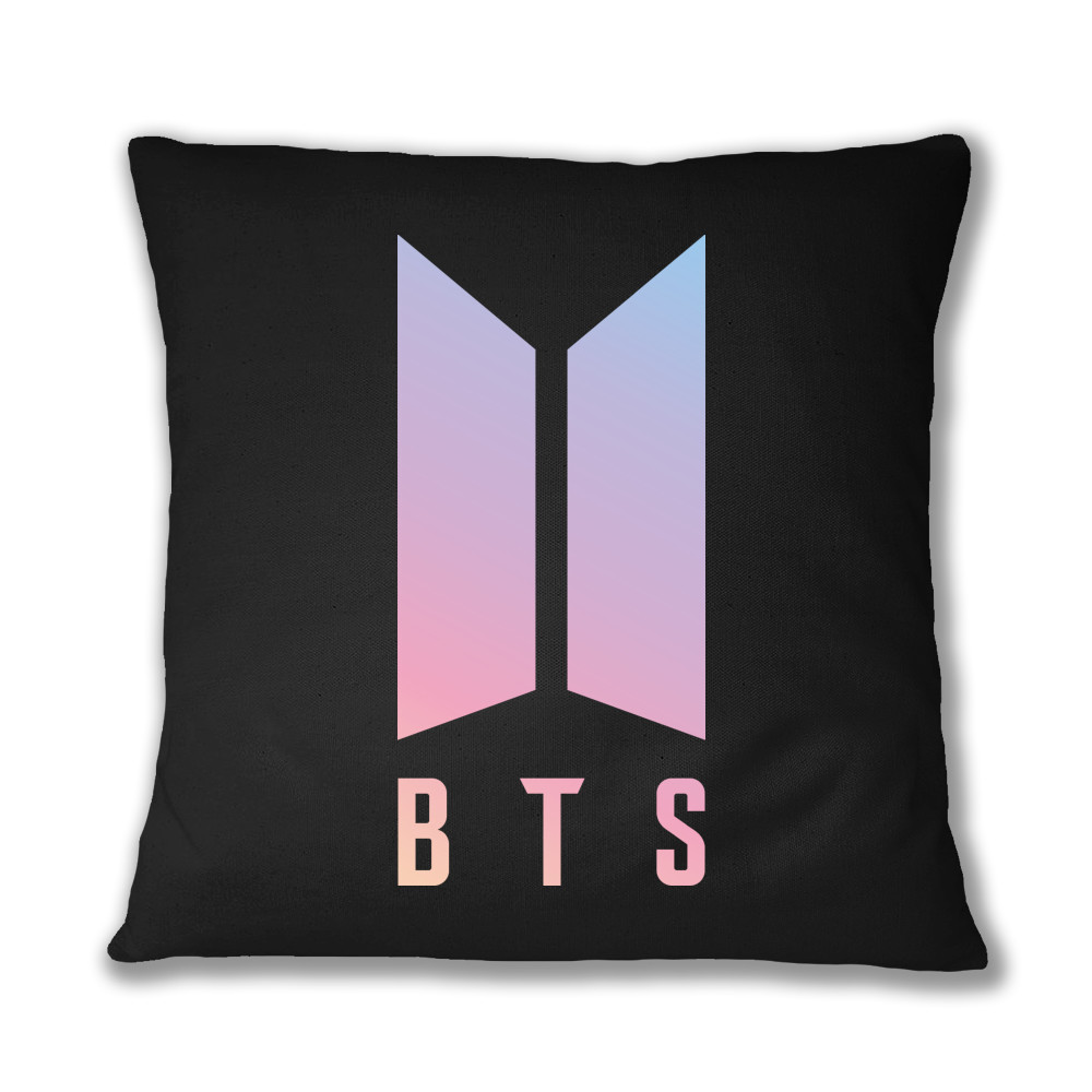 BTS simple logo Párnahuzat