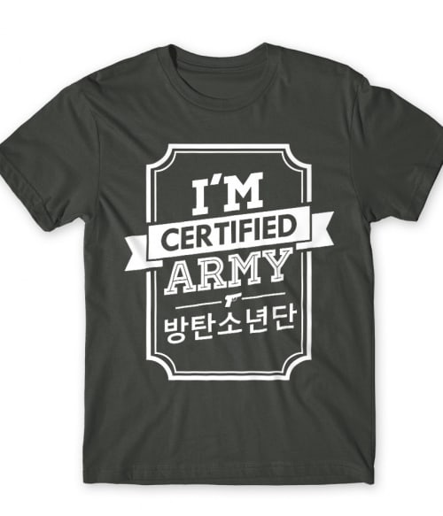Certified Army BTS Póló - K-Pop