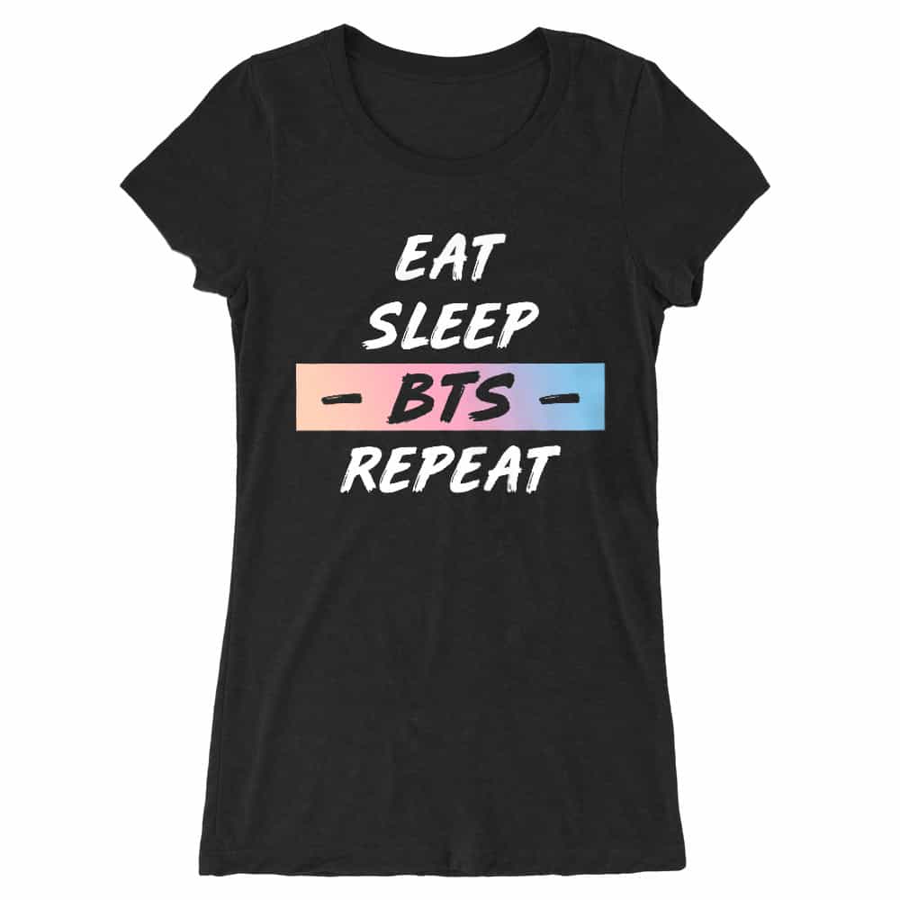 Eat Sleep BTS Női Hosszított Póló
