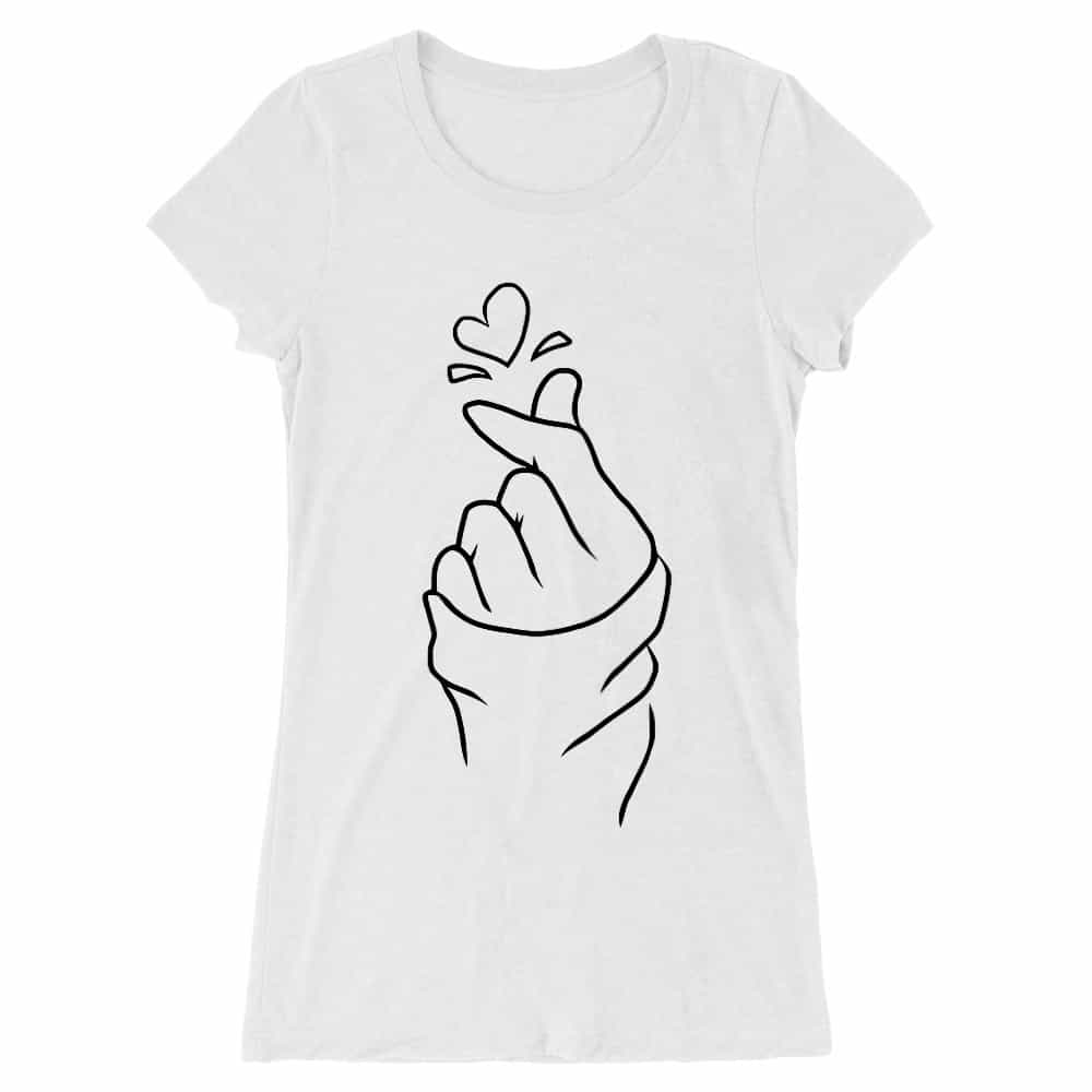 Finger Heart Női Hosszított Póló