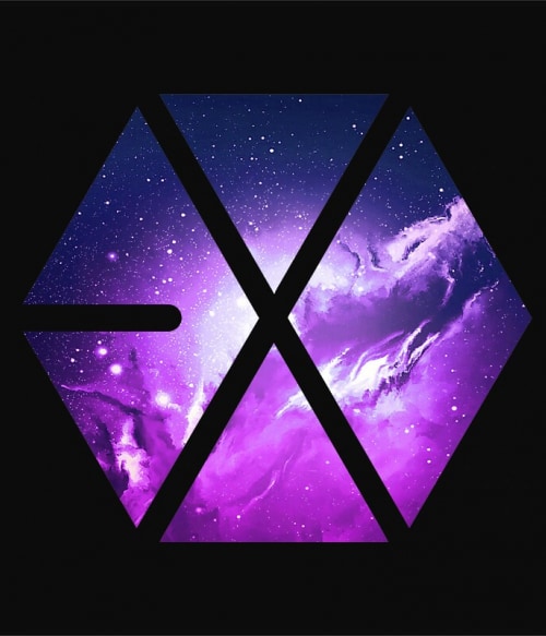 Exo galaxy logo Exo Pólók, Pulóverek, Bögrék - K-Pop