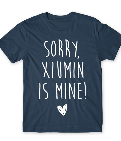 Sorry Xiumin is mine Exo Férfi Póló - K-Pop