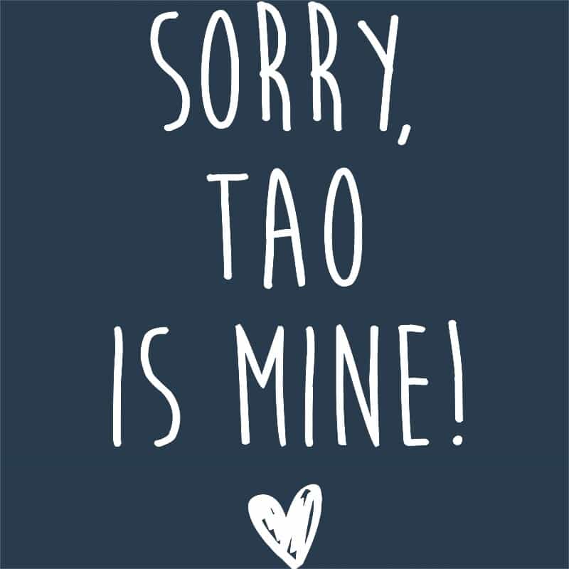 Sorry Tao is mine - Design preview