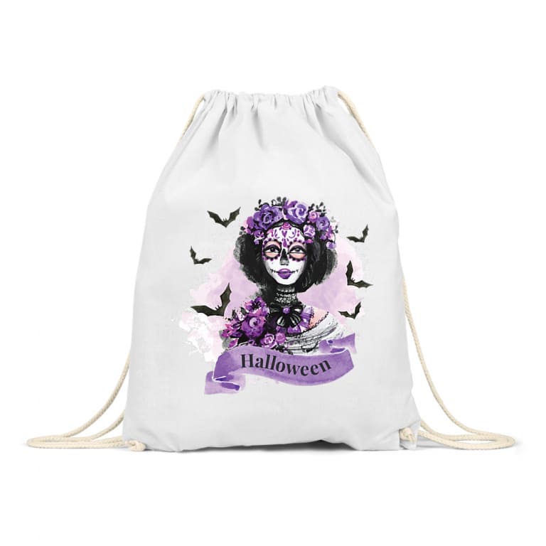 Halloween Woman Skull