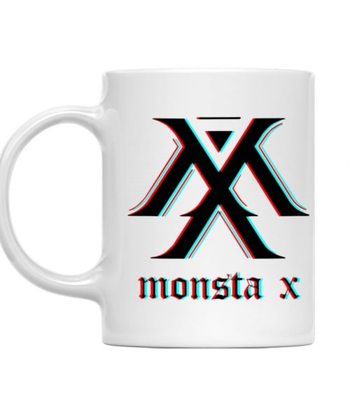 Monsta X logo 3d Monsta X Bögre - Monsta X