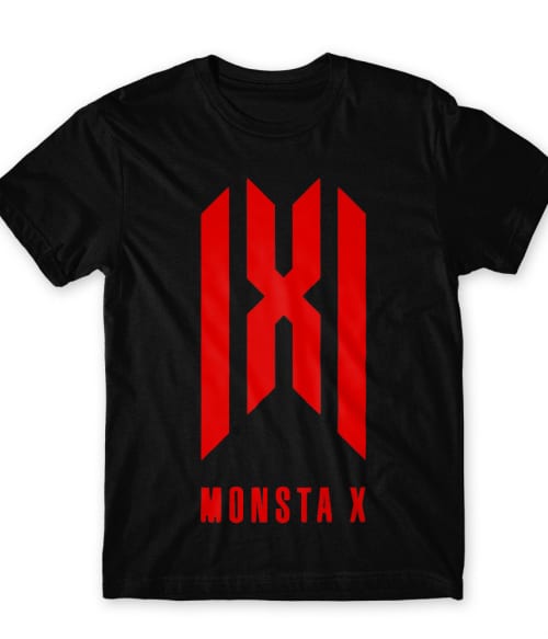 Monsta X red logo Monsta X Férfi Póló - Monsta X