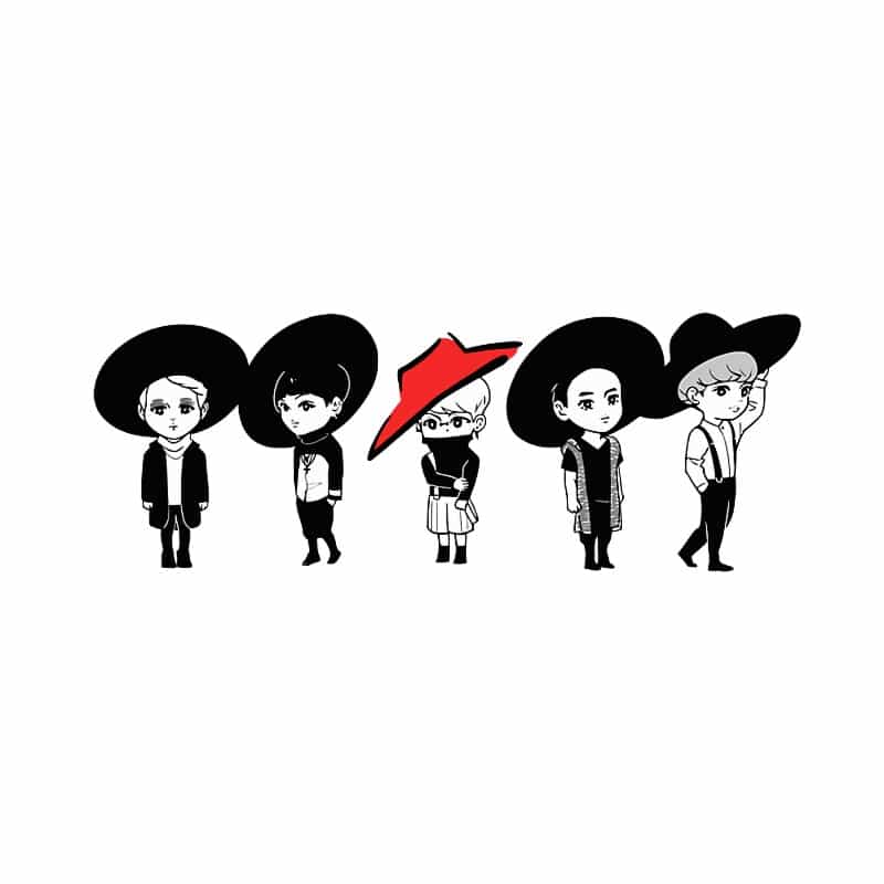 Shinee members chibi