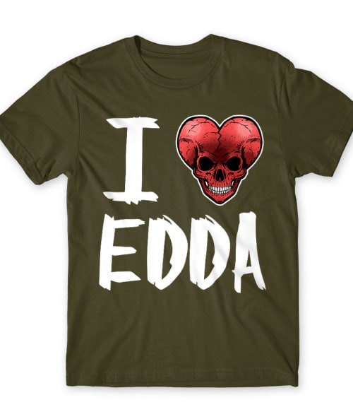 I Love Rock - Edda Edda Póló - Rocker