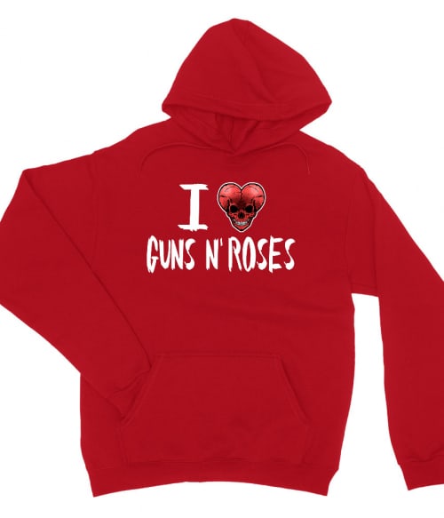 I Love Rock - Guns N' Roses Guns N' Roses Pulóver - Rocker