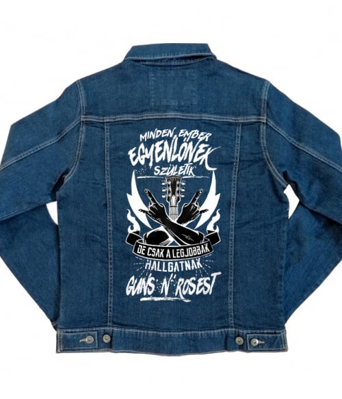 Minden ember egyenlőnek születik - Guns N' Roses Guns N' Roses Kabát - Rocker