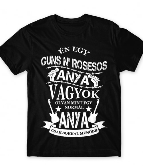 Rocker Anya - Guns N' Roses Guns N' Roses Férfi Póló - Rocker