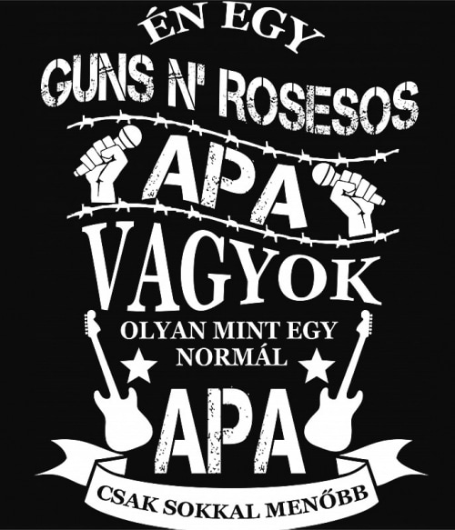 Rocker Apa - Guns N' Roses Guns N' Roses Pólók, Pulóverek, Bögrék - Rocker