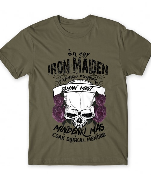 Menő rajongó - Iron Maiden Iron Maiden Férfi Póló - Rocker
