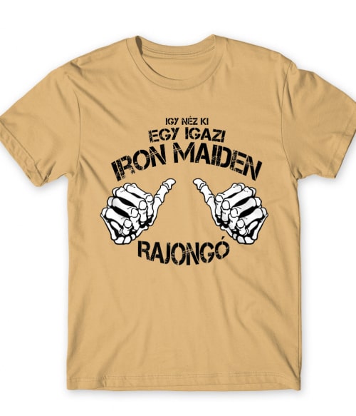 Jóképű rocker - Iron Maiden Iron Maiden Férfi Póló - Rocker