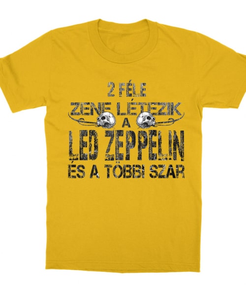 2 féle zene létezik - Led Zeppelin Led Zeppelin Gyerek Póló - Rocker