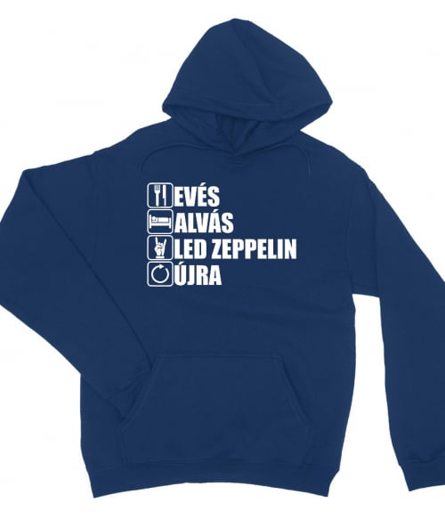 Evés alvás rock újra - Led Zeppelin Led Zeppelin Pulóver - Rocker