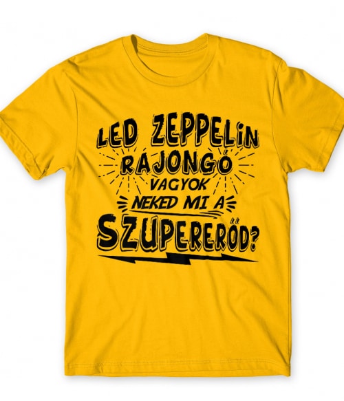 Rajongó szupererő - Led Zeppelin Led Zeppelin Férfi Póló - Rocker