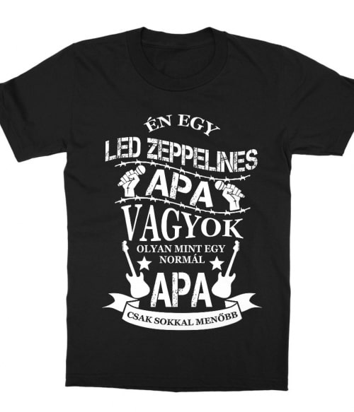 Rocker Apa - Led Zeppelin Led Zeppelin Gyerek Póló - Rocker